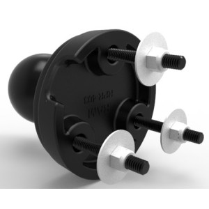 Köp Ram Mount Riser Plate - Kabelgenomföring 95 mm på Miekofishing.se!