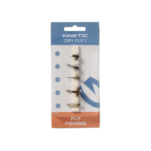 Köp Kinetic Dry Flies 1 (5-pack) på Miekofishing.se!