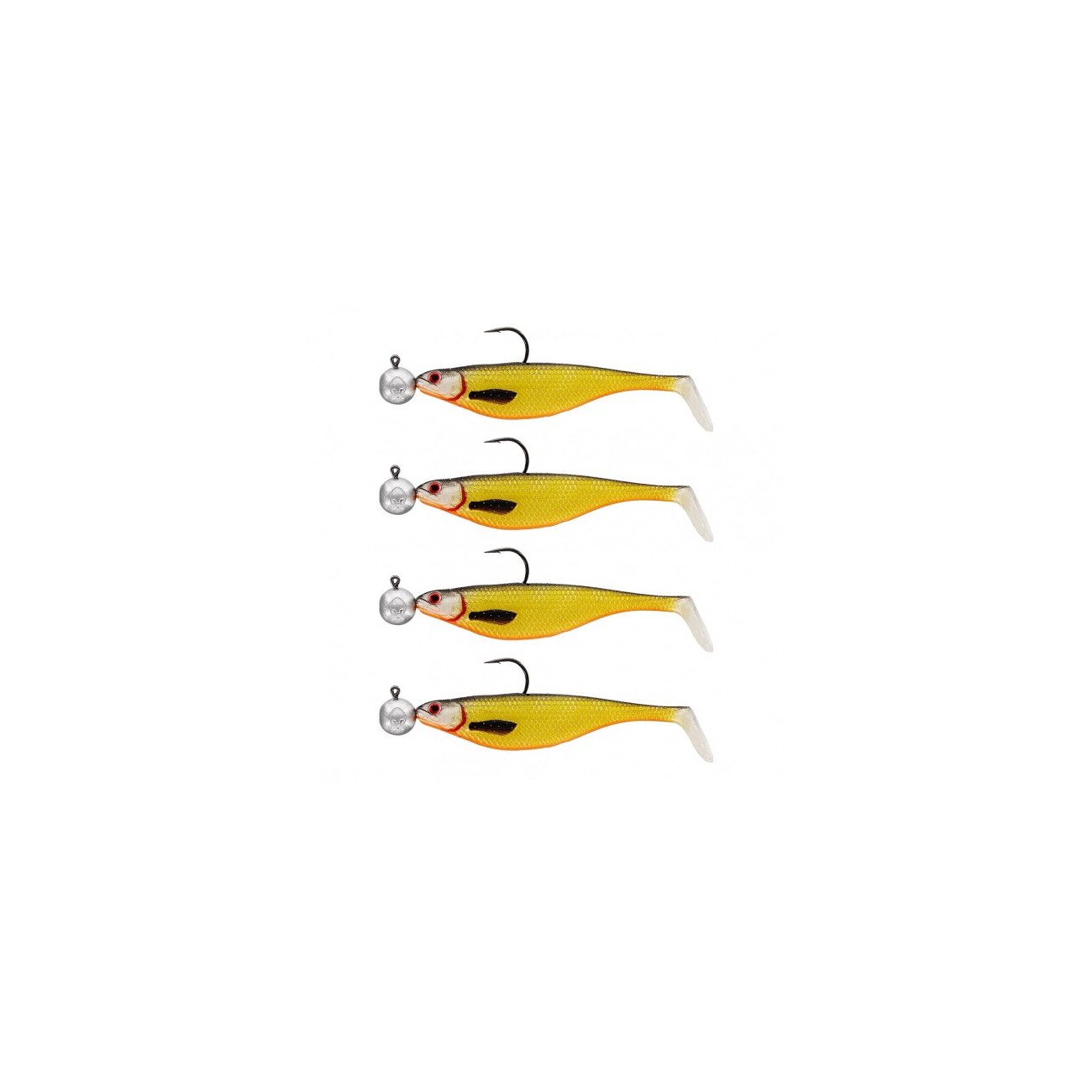 Köp Westin Shad Teez 9 cm R 'N R (4-pack) på Miekofishing.se!