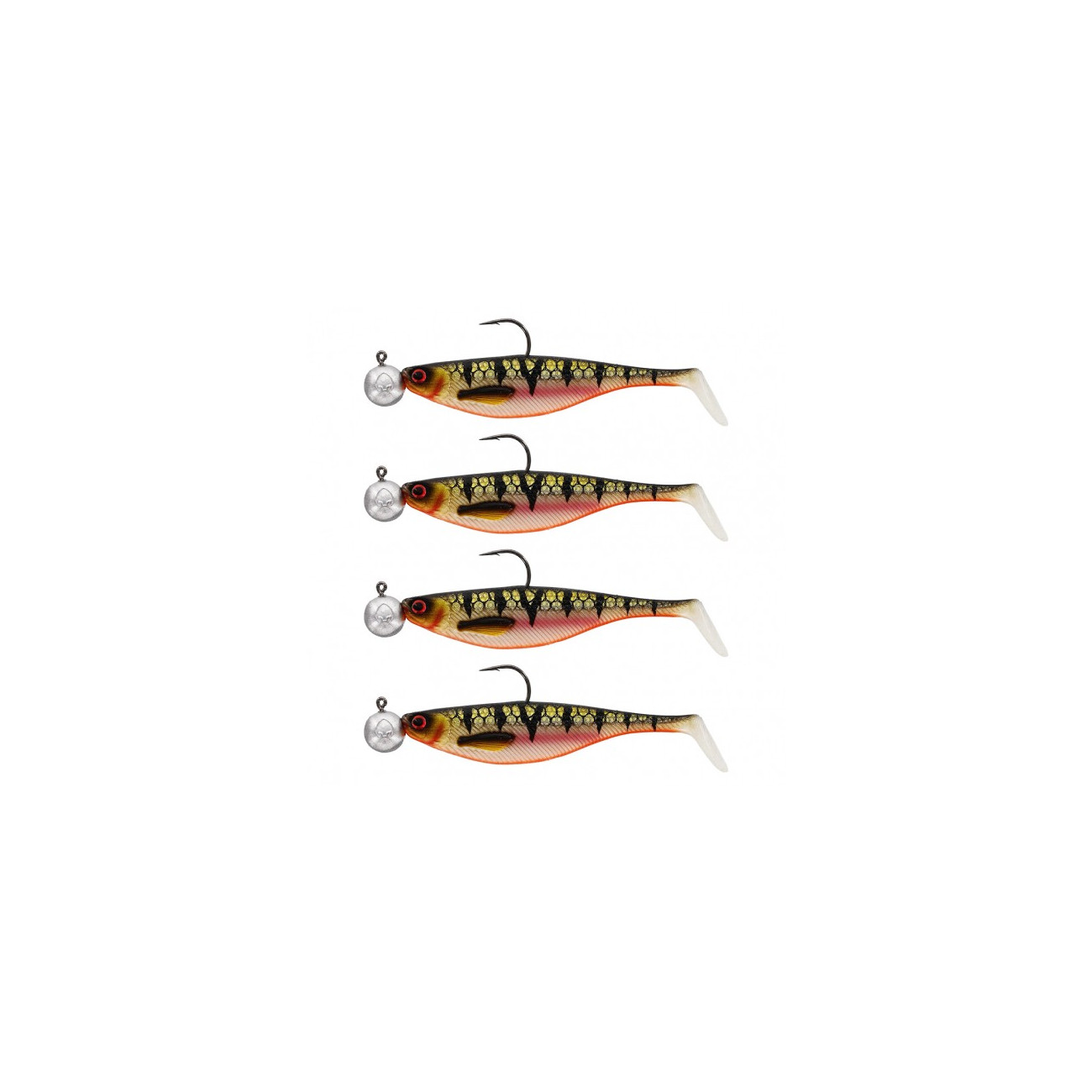Köp Westin Shad Teez 9 cm R 'N R (4-pack) på Miekofishing.se!