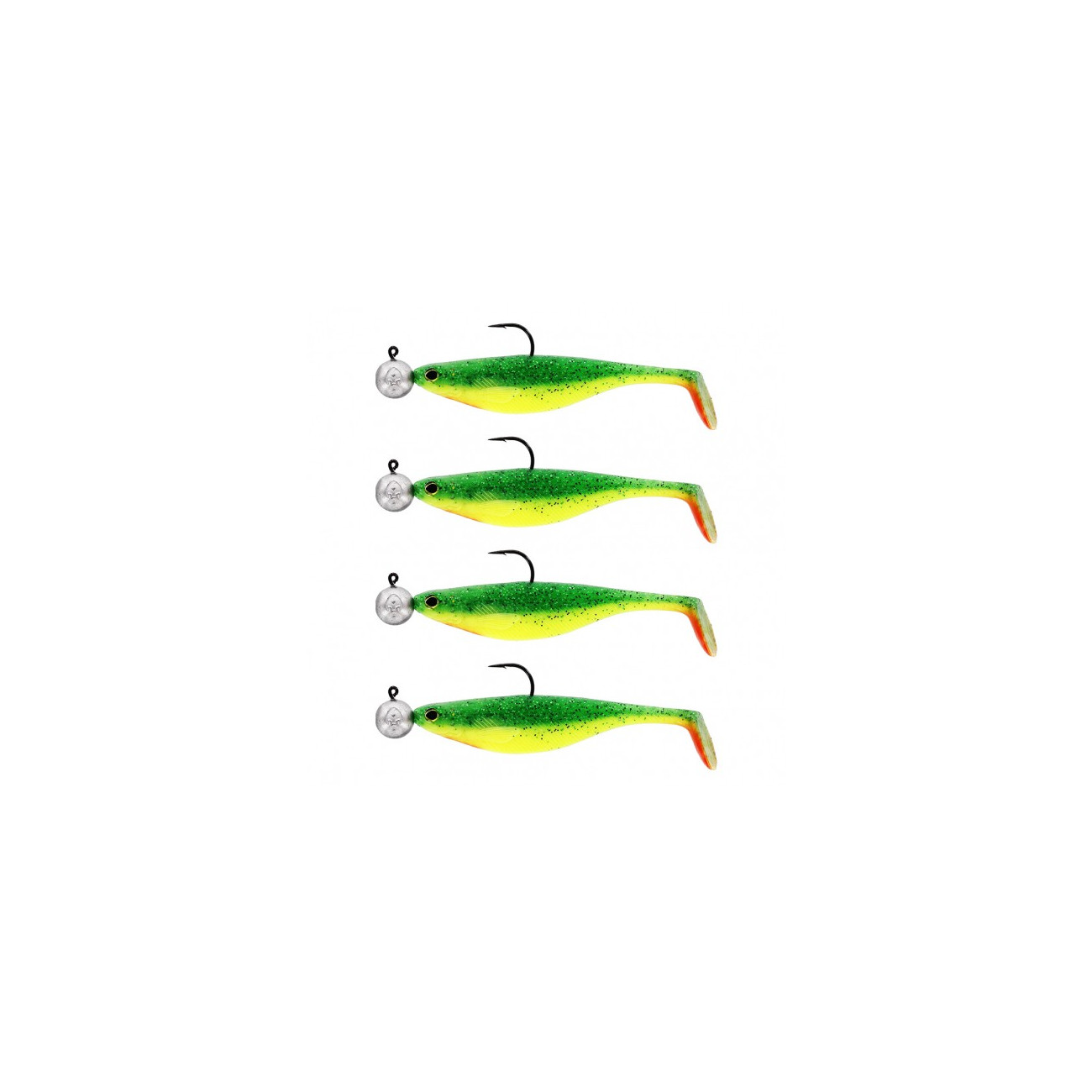 Köp Westin Shad Teez 9 cm R 'N R Fireflake (4-pack) på Miekofishing.se