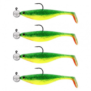 Köp Westin Shad Teez 9 cm R 'N R Fireflake (4-pack) på Miekofishing.se