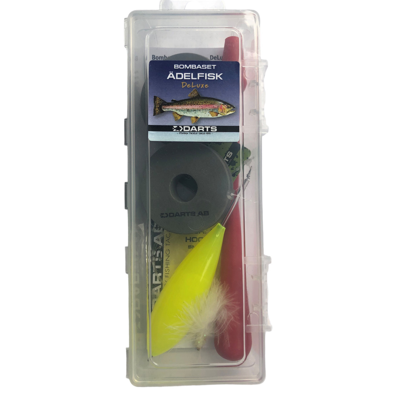 Köp Darts Bombaset Regnbåge - DeLuxe på Miekofishing.se!