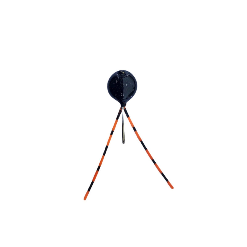 Köp Malgomaj Mormyska - Svart/Fluo Orange Glitter på Miekofishing.se!