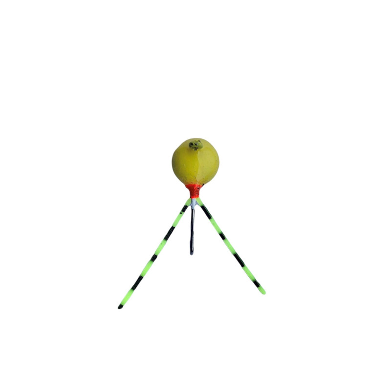 Köp Malgomaj Mormyska - Fluo Gul med Orange Dot på Miekofishing.se!
