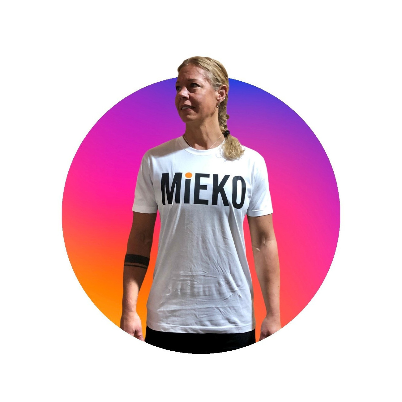 Köp Mieko T-shirt Vit - M på Miekofishing.se!