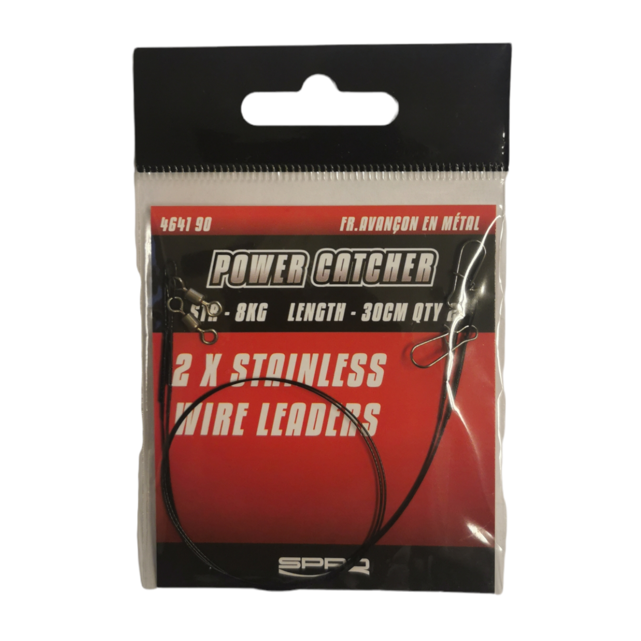 Köp PC WIRE LEADER 8kg 30cm Gäddtafs 2-pack på Miekofishing.se!