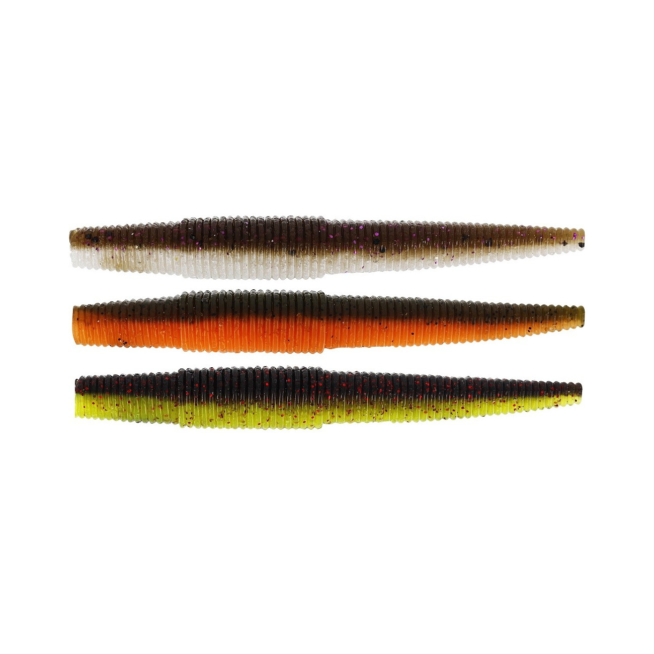 Köp din Westin Ned Worm Dark Water mix 11cm (5-pack)  på Mieko Fishing