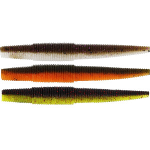 Köp din Westin Ned Worm Dark Water mix 11cm (5-pack)  på Mieko Fishing