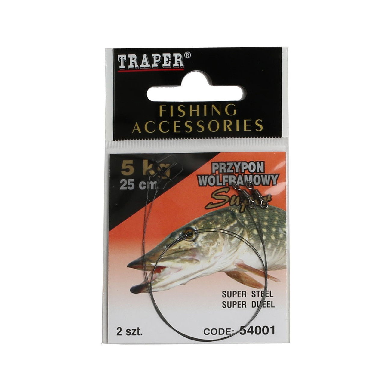 Köp Wolfram Super Leader 5kg 25cm på Miekofishing.se!