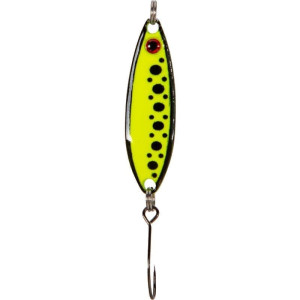 Köp Fladen Fluorescent Flutter 3,2g - Hot Yellow Dot på Miekofishing!