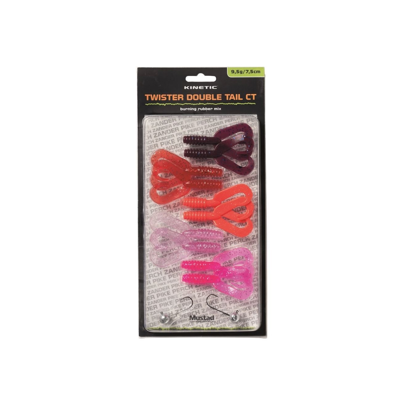 Köp Kinetic Jiggmix Twister Double Tail på Miekofishing.se!