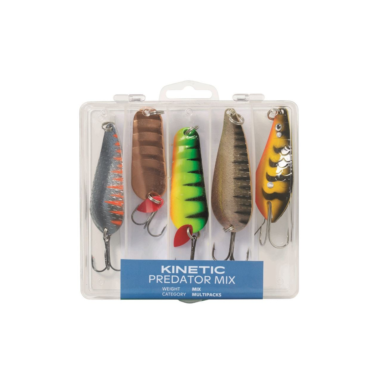 Köp Kinetic Predator mix - Skeddrag (5-pack) på Miekofishing.se!