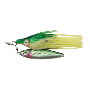 Köp Kinetic Halibut Jigger 400g - Green/Silver på Miekofishing.se!