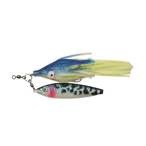 Köp Kinetic Halibut Jigger 400g - Blue/Dark Spots på Miekofishing.se!