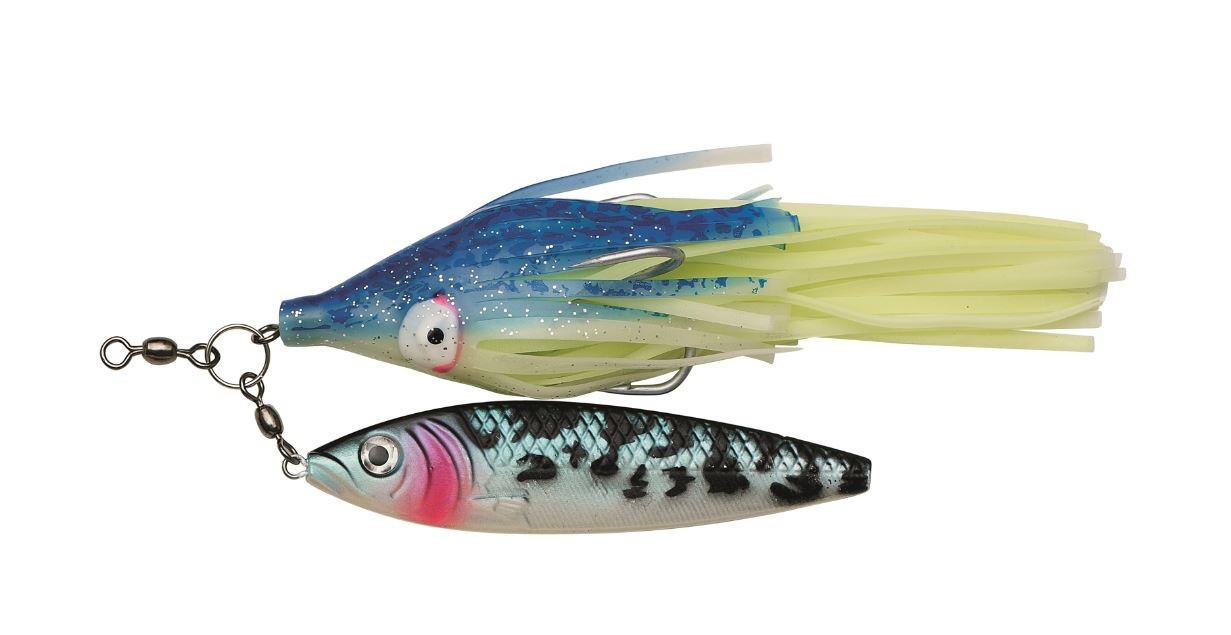 Köp Halibut Jigger 400g Blue/Dark Spots på Miekofishing.se!