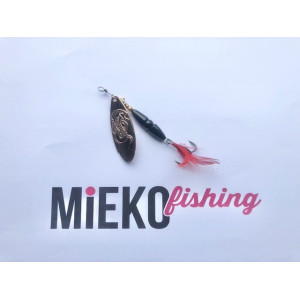 Köp Mieko Kobra Spinnare 15 gr - Svart/Koppar på Miekofishing.se!