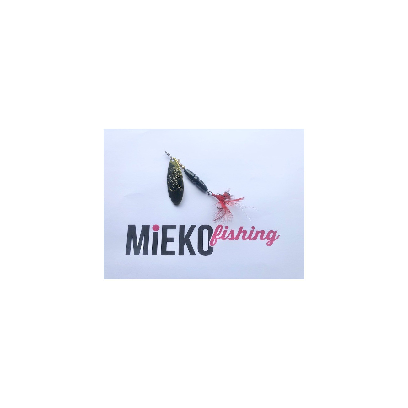 Köp Mieko Kobra Spinnare 15 gr - Svart/Guld på Miekofishing.se!