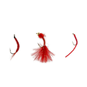 Köp IFISH Bloodworms - Pimpelkrok (3-pack)  på Mieko Fishing!