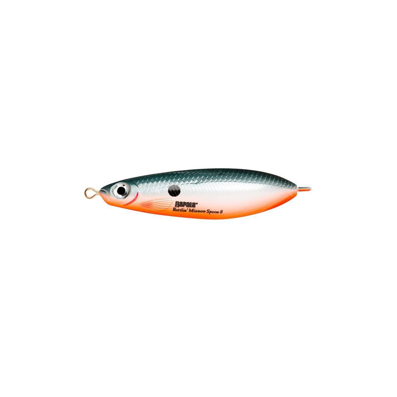 Köp Rapala Minnow Spoon Rattlin 8cm SD - Vassdrag på Miekofishing.se!