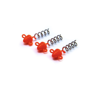 Köp SvartZonker Screw in Head - Fl Orange 10g (3-p) på Miekofishing.se