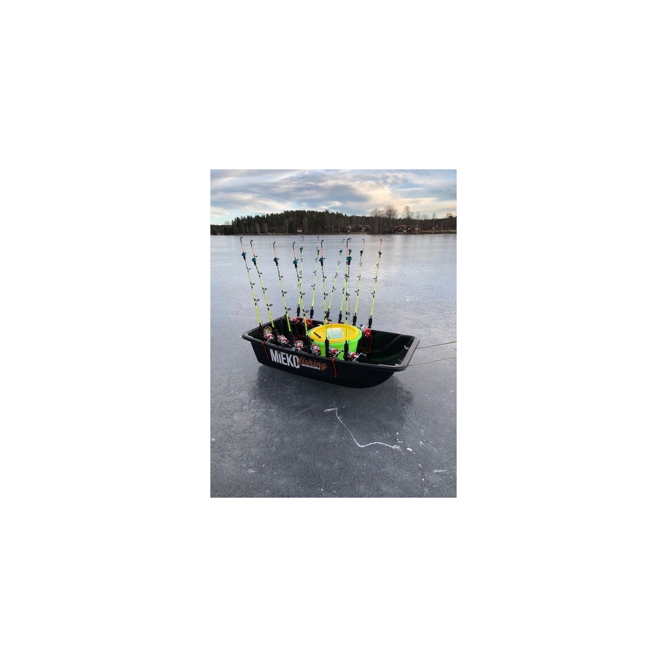 Köp dina spöhållare till pulka för isfiske hos Mieko Fishing!