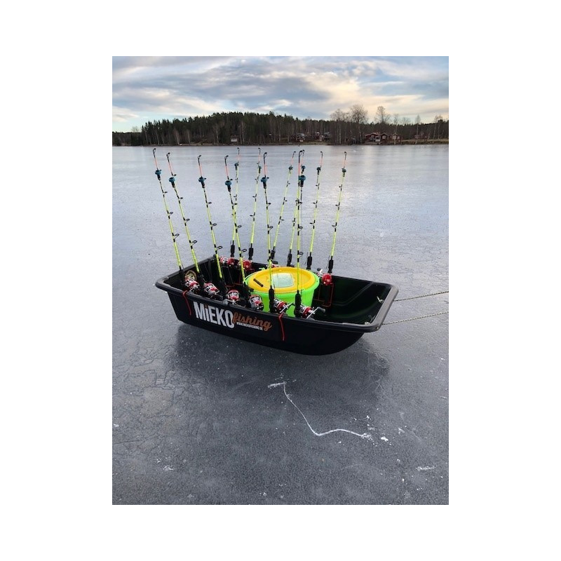 Köp dina spöhållare till pulka för isfiske hos Mieko Fishing!
