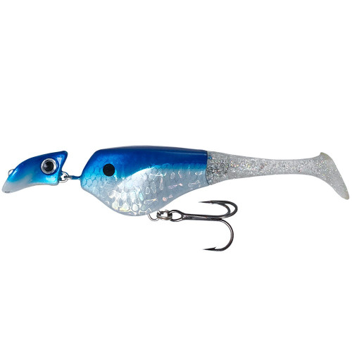 Köp Headbanger Shad 11cm Suspending - Blue Shad på !