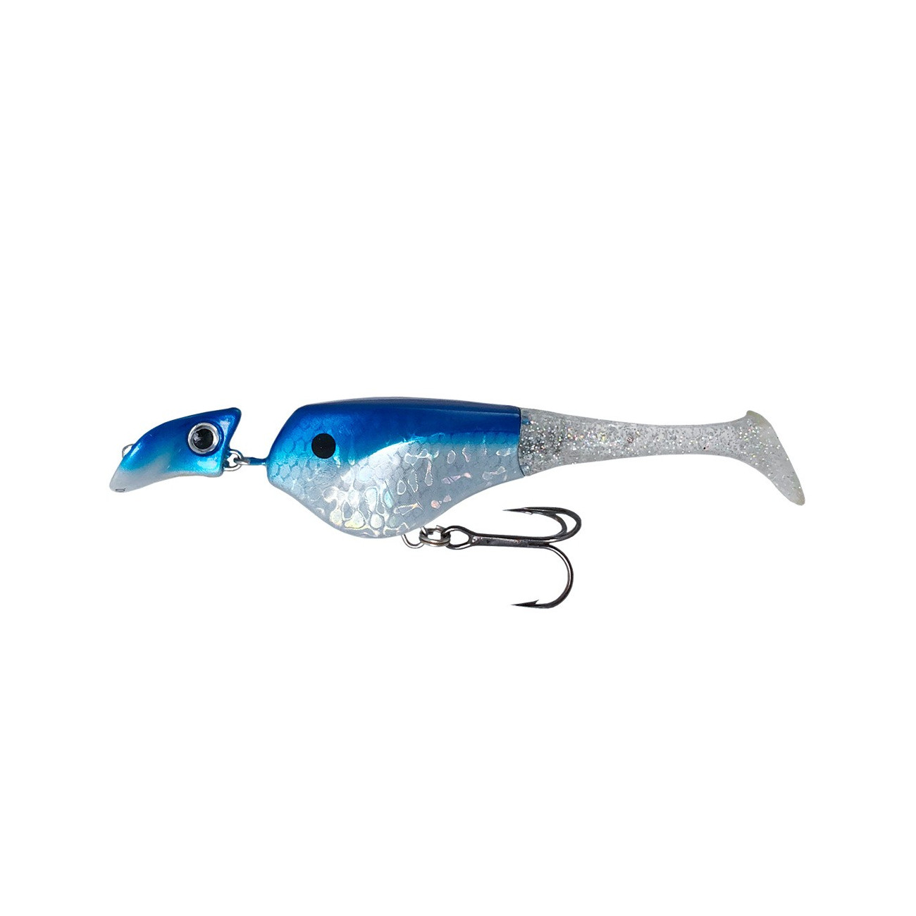 Köp Headbanger Shad 11cm Suspending - Blue Shad på Miekofishing.se!