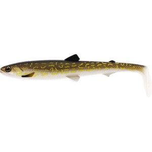Köp BullTeez Shadtail 18cm 53g - Natural Pike, på Miekofishing.se!