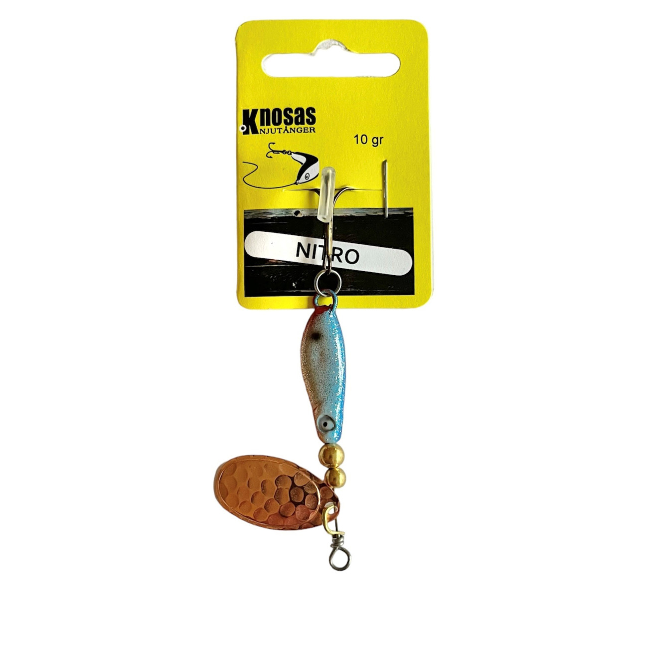 Köp Knosas Nitro 10g - Blå/Silver/Glitter på Miekofishing.se!