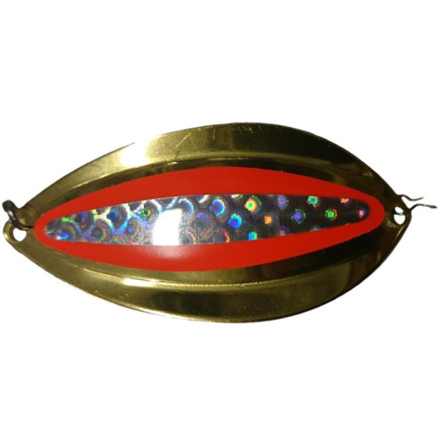Köp 341-G SPÄTTA 68mm GULD Röd/Silver på MiEKOfishing.se!