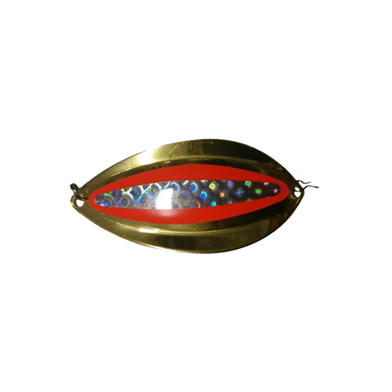Köp 341-G SPÄTTA 68mm GULD Röd/Silver på MiEKOfishing.se!