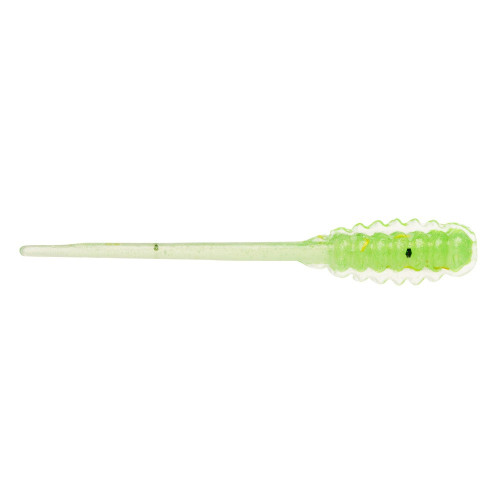 Köp Blue Fox Spike Tail Trout Bloodworm - Lime Green (10-pack) på Miekofishing.se!