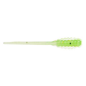 Köp Blue Fox Spike Tail Trout Bloodworm - Lime Green (10-pack) på Miekofishing.se!