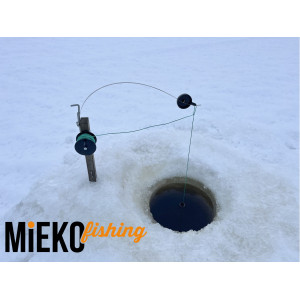 Köp ditt ultimata angeldon BLACK LINE edition med monterad WM-mekanism, trekrok och frysplugg på Mieko Fishing!