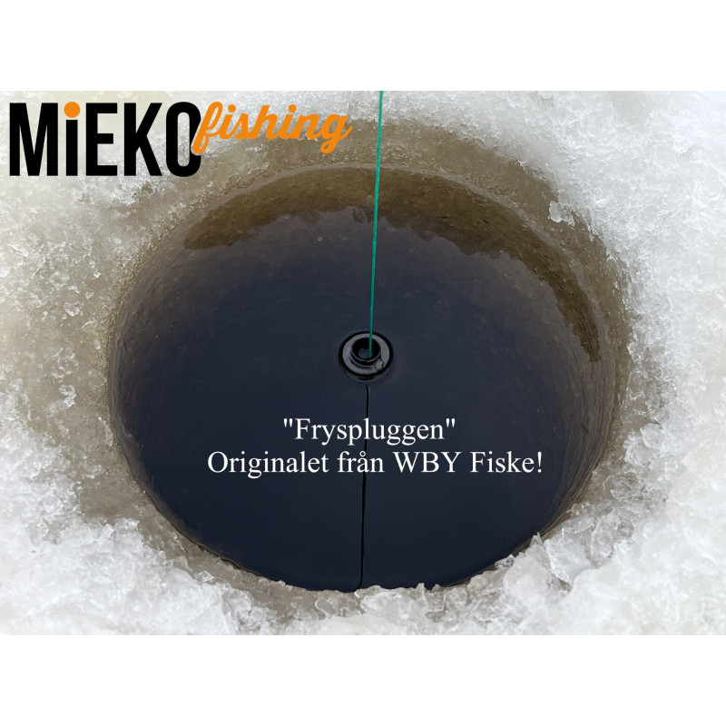 Köp dina kompletta angeldon BLACK LINE edition med monterad WM-mekanism, trekrok och frysplugg på Mieko Fishing!