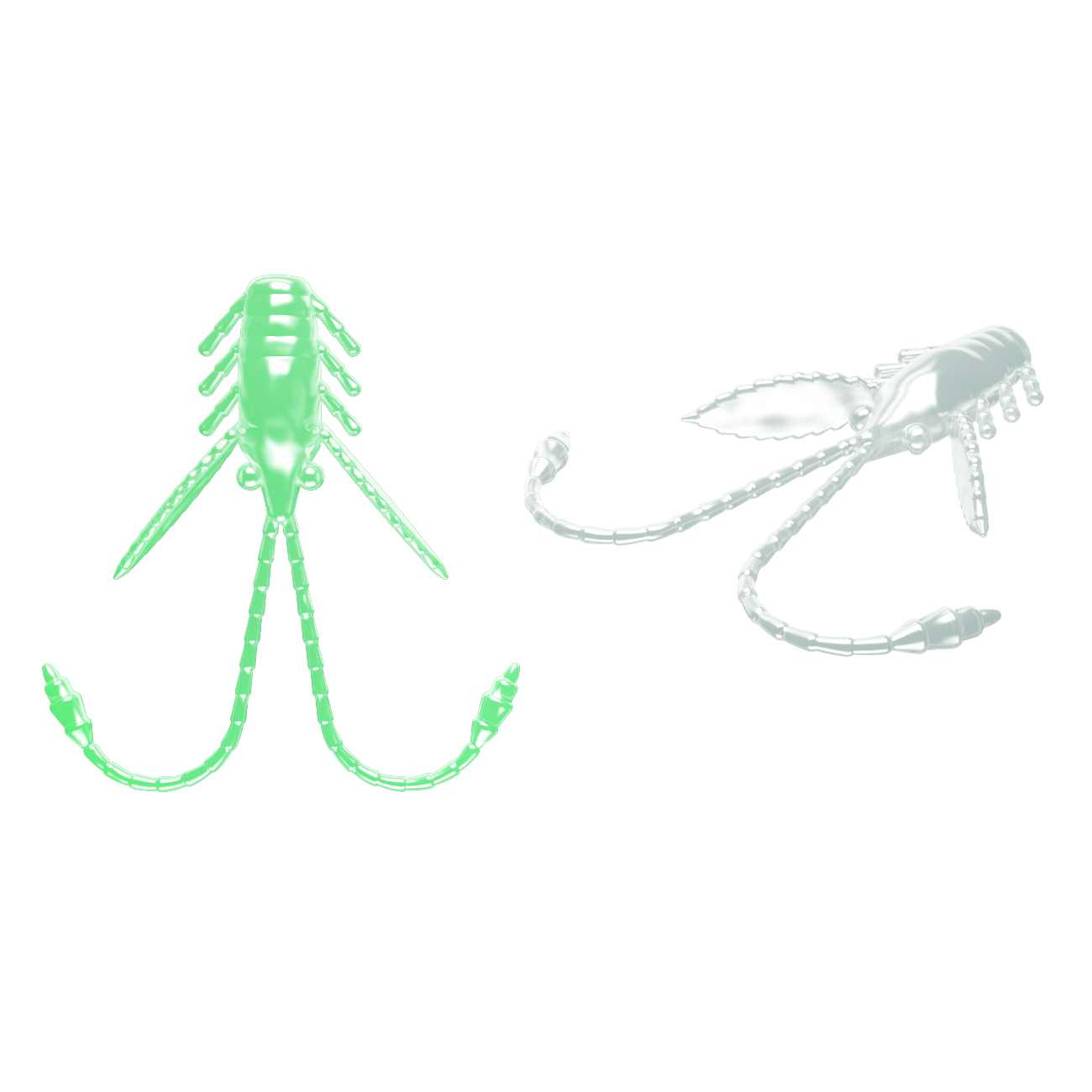 Köp Libra Lures Pro Nymph - Glow UV Green (Cheese) på MiEKOfishing.se!