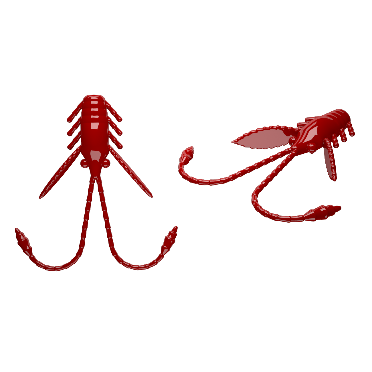 Köp Libra Lures Pro Nymph - Red (Krill) på MiEKOfishing.se!