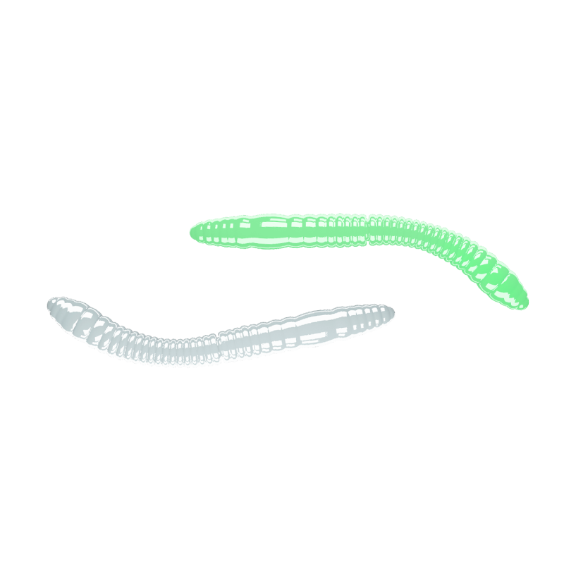 Köp Libra Lures Fatty D´Worm Tournament - Glow (Krill) på MiEKO!