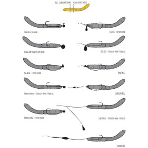 Köp Libra Lures Fatty D´Worm Tournament - Red (Cheese) på MiEKO!
