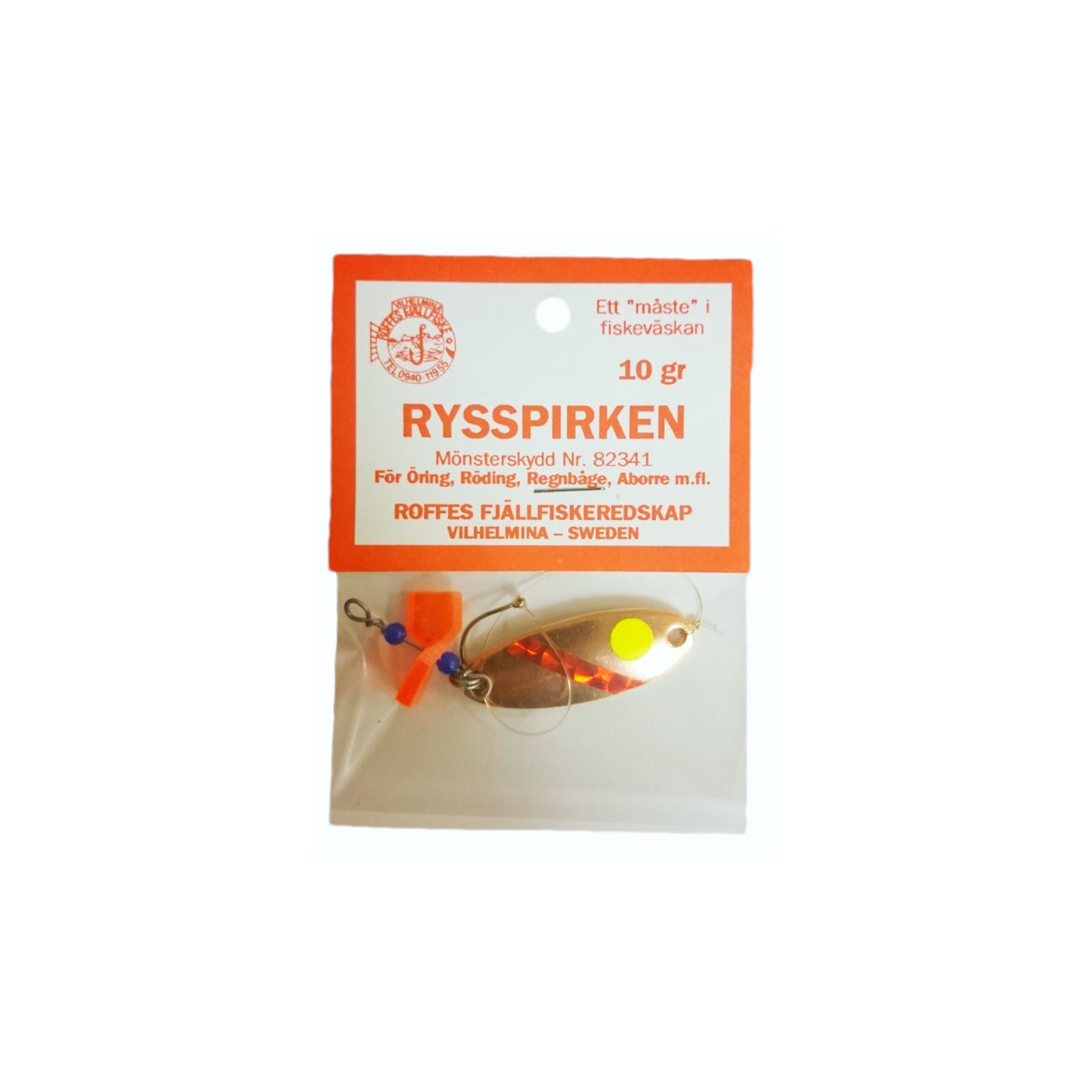 Roffes Rysspirken 10 gr - Koppar