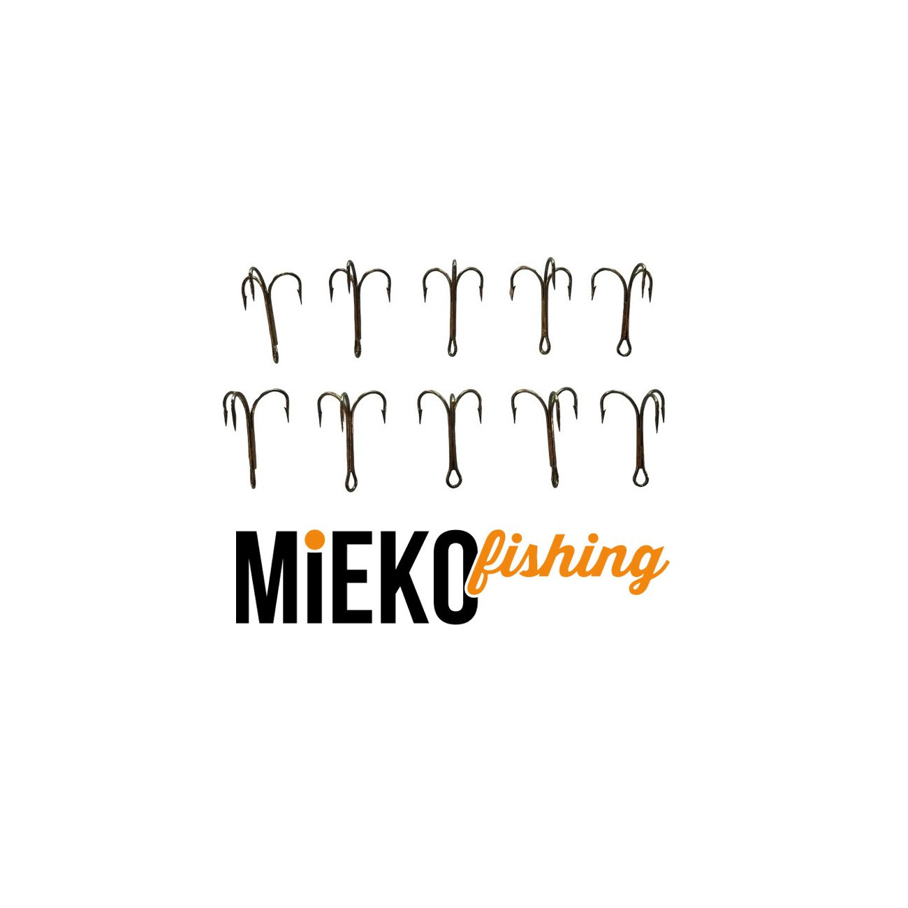 Köp ditt 10-pack Mustad trekrok storlek 1/0 på Mieko Fishing!
