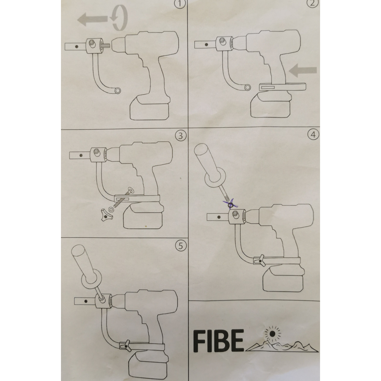 Köp Adapter (skruvdragare) m handtag till Isborr 18 mm på MiEKO