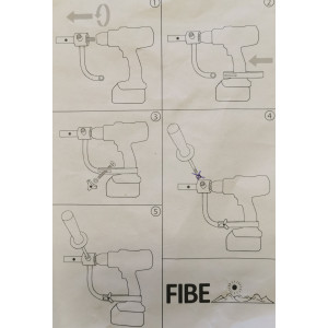 Köp Adapter (skruvdragare) m handtag till Isborr 18 mm på MiEKO