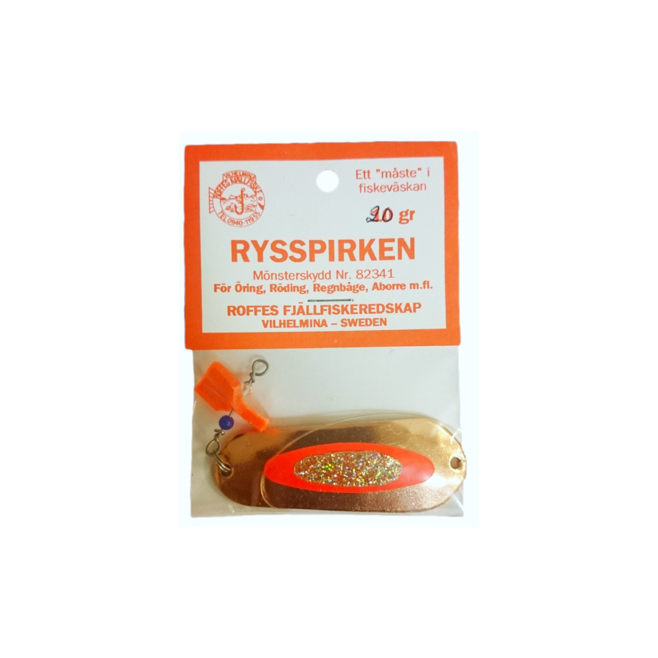 Roffes Rysspirken 20 gr - Koppar