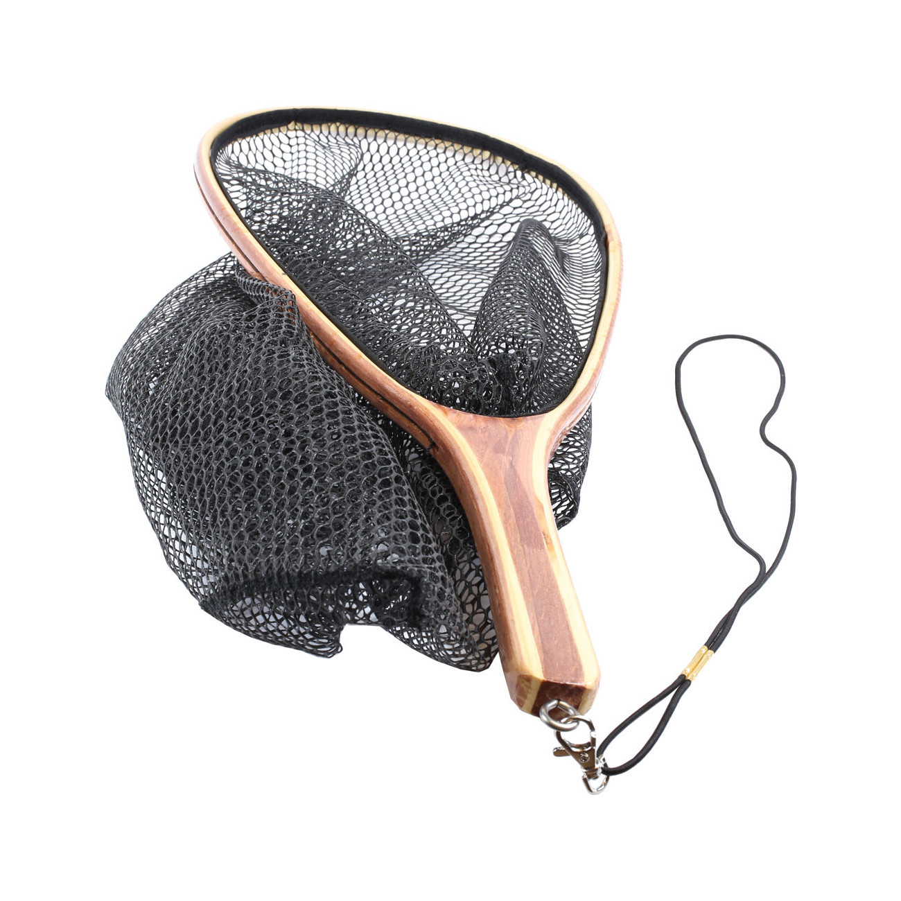 Köp Trähåv med gummerat nät på MiEKOfishing.se!