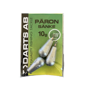 Köp dina blyfria päronsänken 10 gram 3-pack på Miekofishing.se!