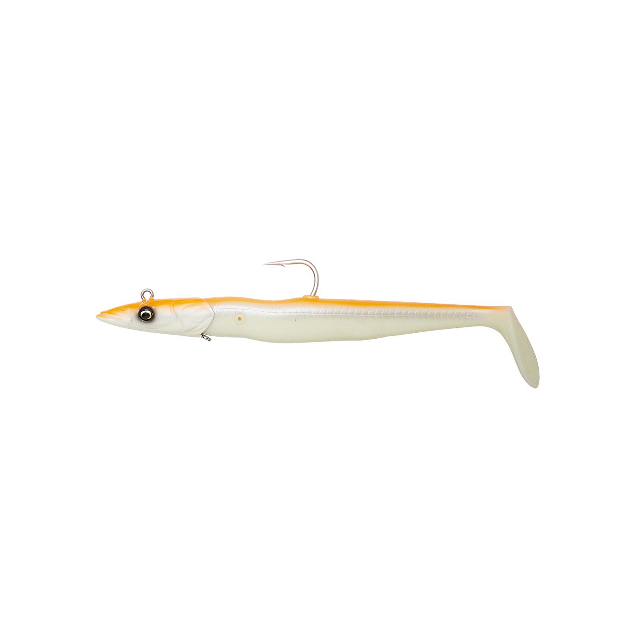 Köp SG Sandeel V2 27,5 cm 275g - Orange Glow på Miekofishing.se!
