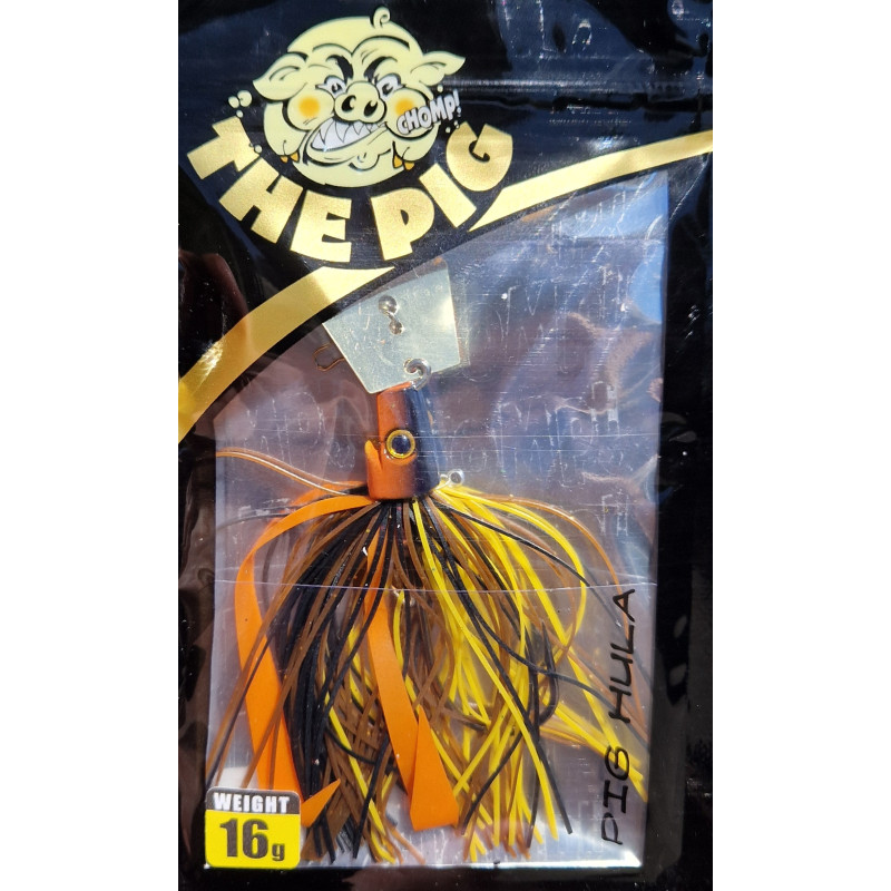 Köp Pig Hula Chatterbait 16g - Yellow Perch på Miekofishing.se!
